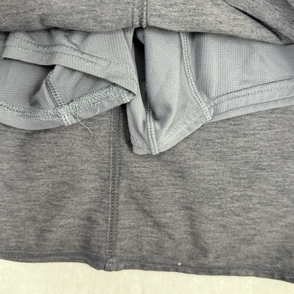 KUHL Mova Short Heather Gray Womens L Knit Stretch Pickleball  Logo Sporty Comfy - Picture 3 of 14